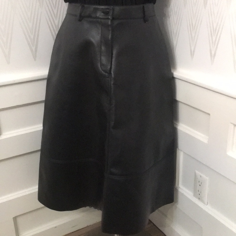 Brognano pleather skirt
